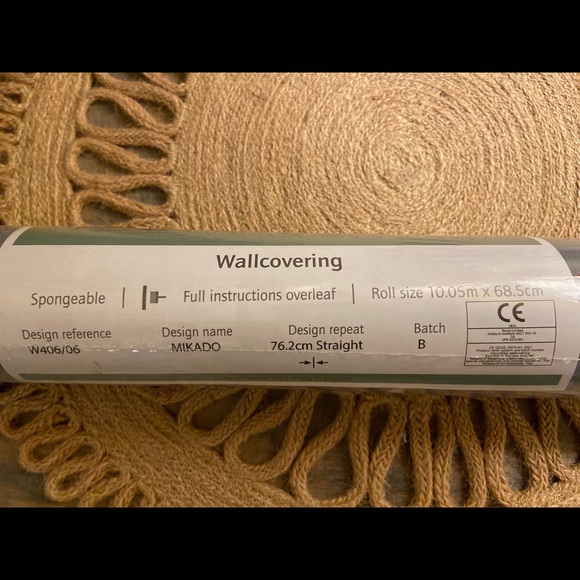 ROMO Luxury Wallpaper Mikado Gray Gold Catkins - Picture 10 of 10